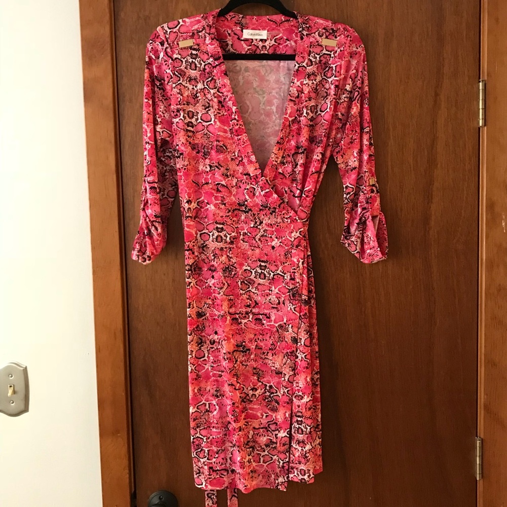 Calvin Klein Wrap dress, size 10